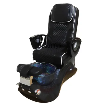 Электрическое массажное кресло Диван для маникюрного салона ванночка для ног Массажное кресло для красоты кресло для мытья ног глубокое кресло